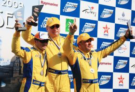 Aaron Kyantar, Viktor Shemchuk and Andzhelo Tedeski