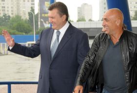 Viktor Yanukovich and Aleksandr Yaroslavsky