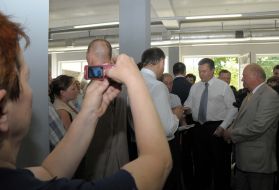 Viktor Yanukovich and Aleksandr Zhdanov