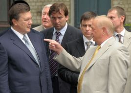 Viktor Yanukovich and Aleksandr Zhdanov