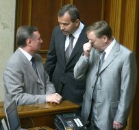 Andrey Klyuev, Aleksandr Yefremov and Aleksandr Lavrinovich