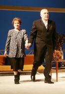 Alisa Freyndlikh and Oleg Basiashvili