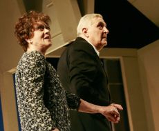 Alisa Freyndlikh and Oleg Basiashvili