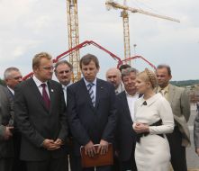 Yuliya Timoshenko, Nikolay Kmit, Andrey Sadovy and Miroslav Senik