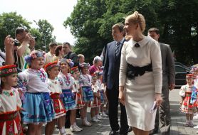 Yuliya Timoshenko and  Nikolay Kmit