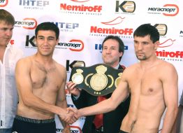 Viktor Plotnikov and Sherzodbek Alimdzhanov