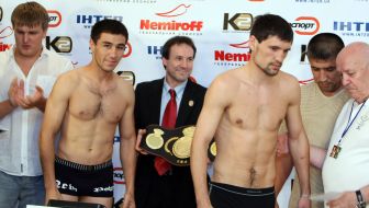 Viktor Plotnikov and Sherzodbek Alimdzhanov