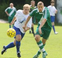 SC ”Rapid” and SC ”Schalke 04”  fans