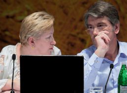 Viktor Yushchenko and Vera Ulyanchenko