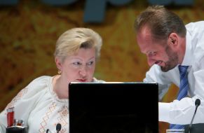 Roman Bessmertny and Vera Ulyanchenko