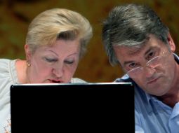 Viktor Yushchenko and Vera Ulyanchenko