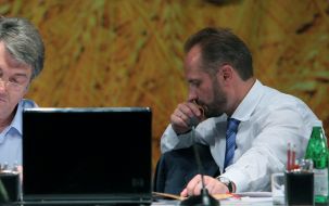 Roman Bessmertny and Viktor Yushchenko