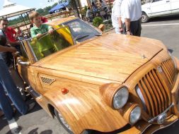 Wooden car