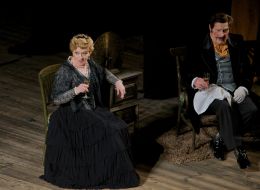 Alisa Freyndlikh and Oleg Basiashvili