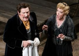 Alisa Freyndlikh and Oleg Basiashvili