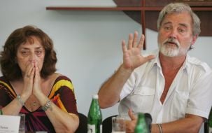 Vanda Lamm and Frank Orton