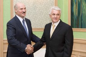 Александр Лукашенко и Владимир Литвин