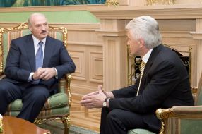 Александр Лукашенко и Владимир Литвин