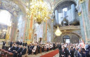 Stanislav Shushkevich, Lech Kaczynski, Viktor Yushchenko and Valdas Adamkus
