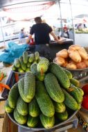 Vegetables at the market