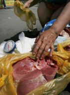 Meat trading at the elemental market