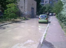 Прорыв трубы