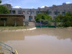 Прорыв трубы