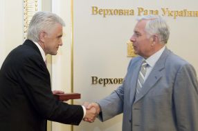 Владимир Литвин и Петр Бронивецкий