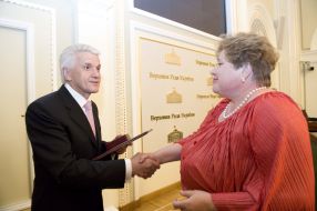 Владимир Литвин и Екатерина Чухрай