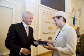 Владимир Литвин и Наталья Побирченко