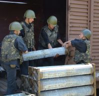 Вывоз остатков боеприпасов