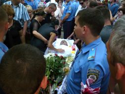 Funeral of Sergey Bondarenko