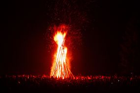 Midsummer Night fire