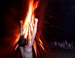 Midsummer Night fire
