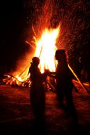 Midsummer Night fire