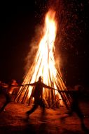 Midsummer Night fire