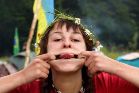 Participant of the ”Shypol-2009” festival