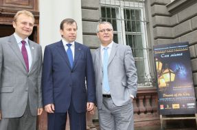 Andrey Sadovy, Vasily Vovkun and Nikolay Kmit