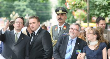 Members of Austrian delegation