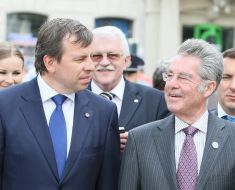 Nikolay Kmit and Heinz Fischer