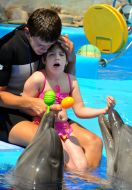 Session of Dolphin Assisted Therapy
