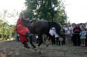 Cossack executes trick