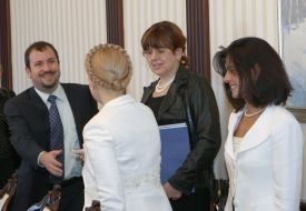 Yuliya Timoshenko and Ceyla Pazarbasioglu
