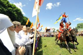 Filaret, Viktor Yshchenko and Ivan Vasyunuk