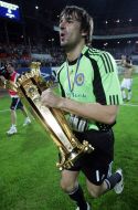 FC Dinamo team with Soccer Ukrainian Super Cup