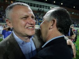 Valeriy Gazzaev and Igor Surkis