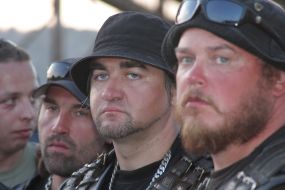 Participants of the bike-show
