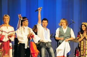 Dmitry Danilenko, Yaroslav Parchi, Petr Dmitrichenko, Zbinek Drda and Roksana