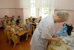 Children, patients by tuberculosis