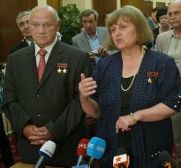 Світлана Савицька та Володимир Джанібеков